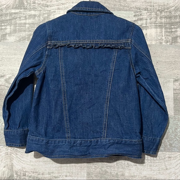 Disney Animators SNOW WHITE Girls Toddler Jean Denim Jacket Coat 3 - Picture 3 of 8